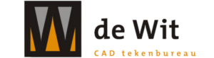 Logo van De Wit CAD tekenbureau