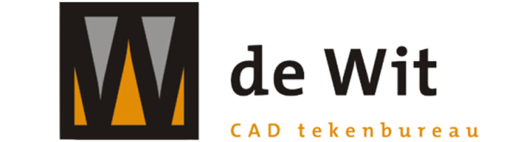 Logo van De Wit CAD tekenbureau